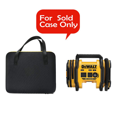 Khanka hard case interior with soft foam for Dewalt DCC020IB inflator, secure padding.
