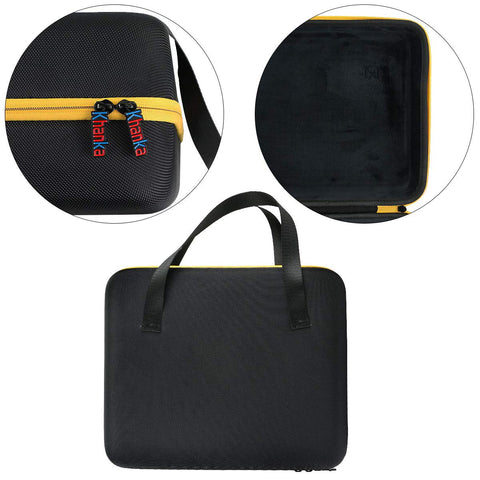 Khanka case zipper opening around Dewalt DCC020IB inflator, easy access during work.