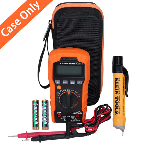 Khanka Klein Tools MM400 case with mesh pocket for accessories.