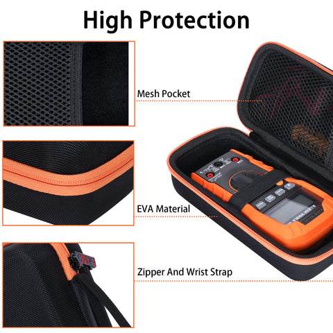 Khanka Klein Tools case waterproof and dustproof keeps gear pristine.