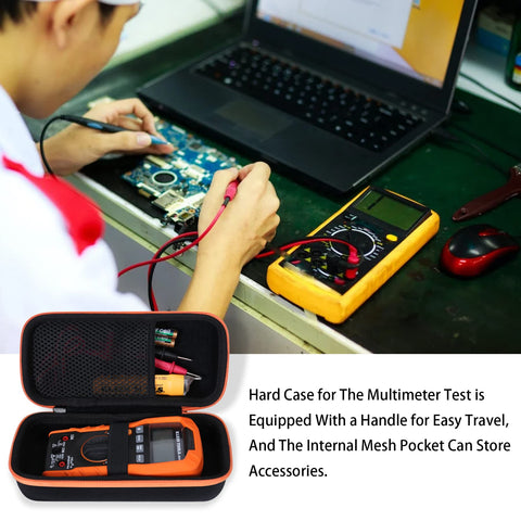 Khanka Klein Tools MM400 case zipper for quick access.