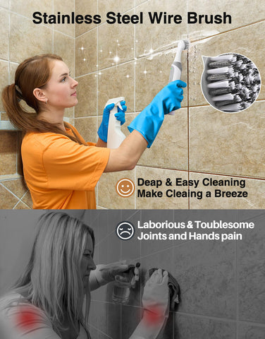 Khelfer 90 times per second oscillating head speeds up cleaning