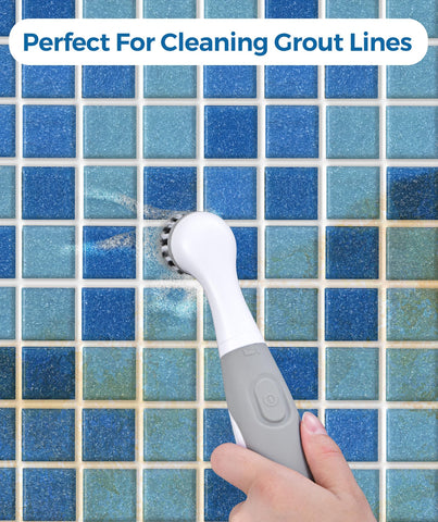 Five attachments expand cleaning options for grout, corners, and tiles.