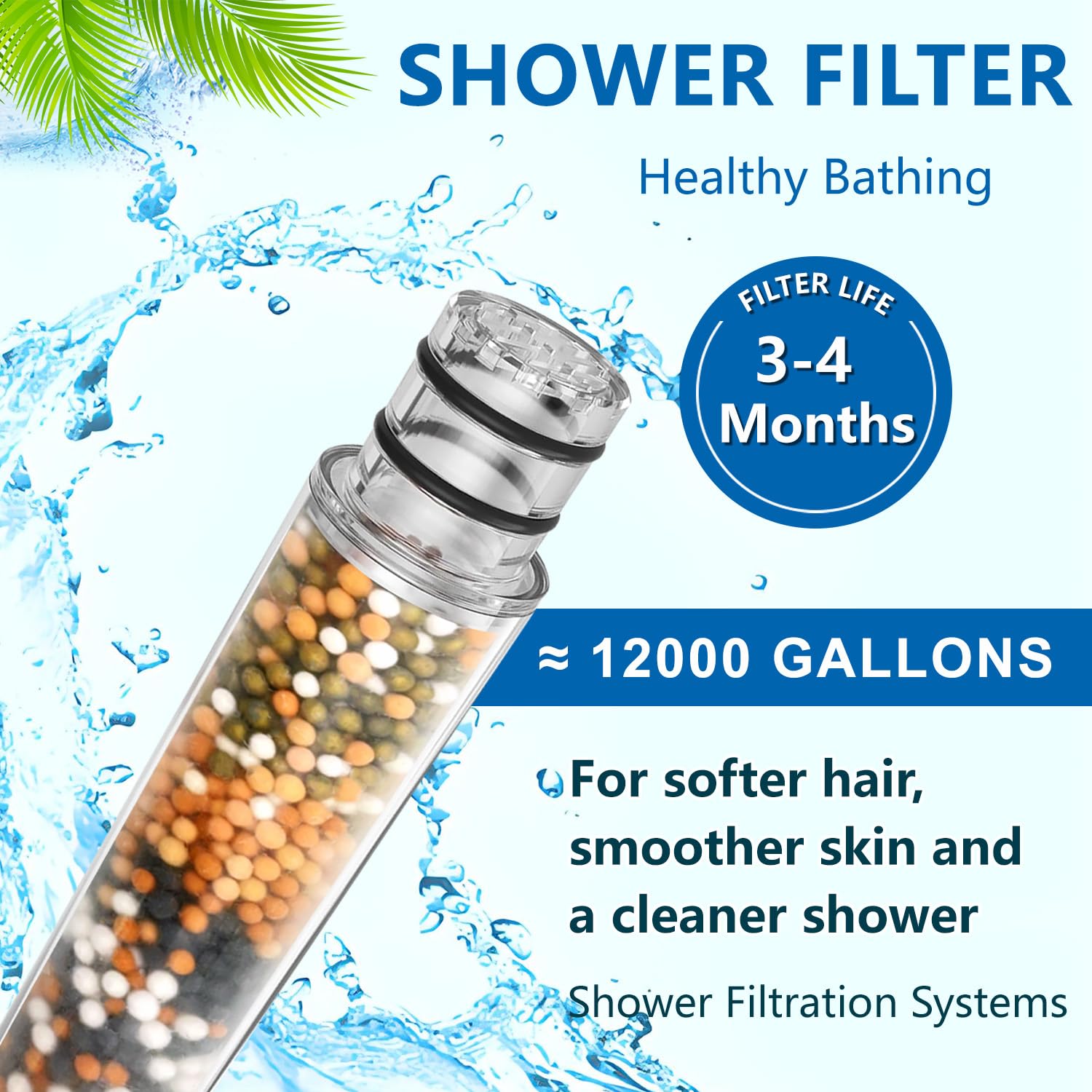 Khotilong SR SUN RISE compatible cartridge for handheld showers