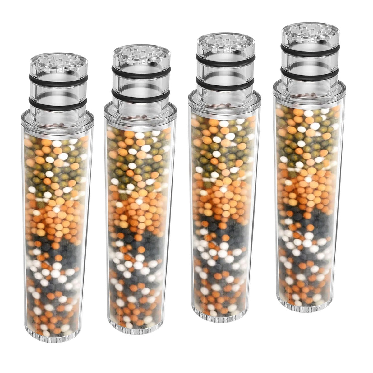 Khotilong 4-pack shower head replacement filter for easy maintenance