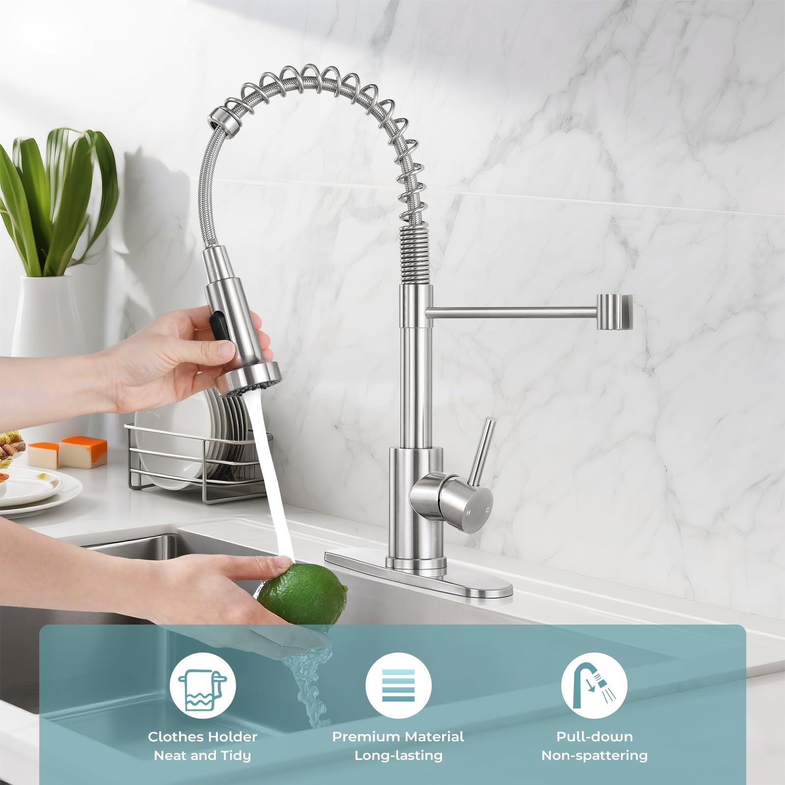 KHQF single-handle control for quick adjustments