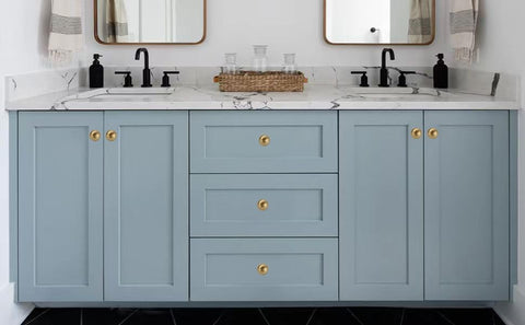 khtumeware kitchen drawer hardware set shown on cabinets and drawers