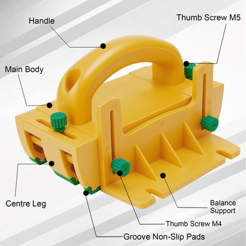 Kiahao push block showing multidirectional control for precise feed