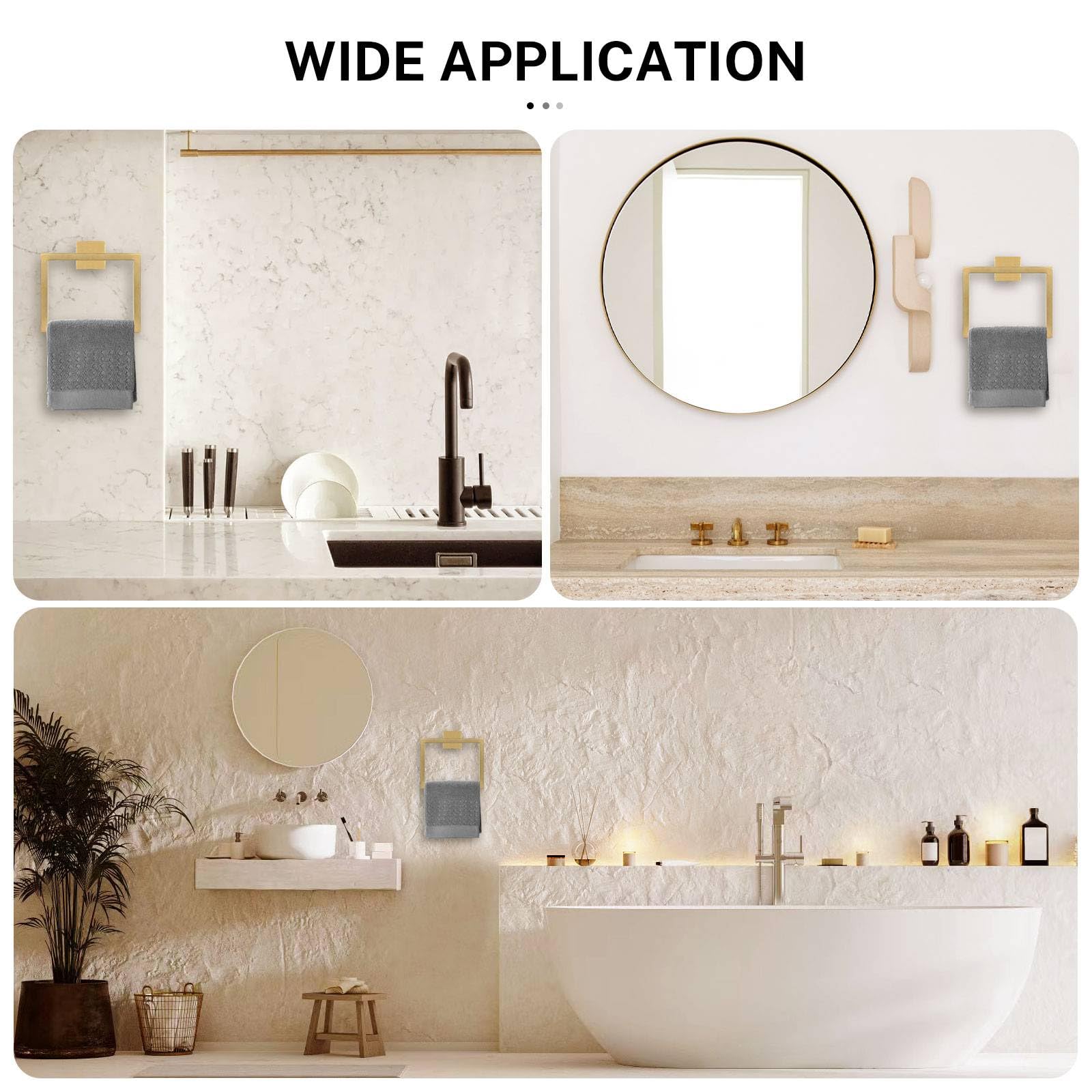 Kiakuoow hardware included for quick, reliable wall mounting
