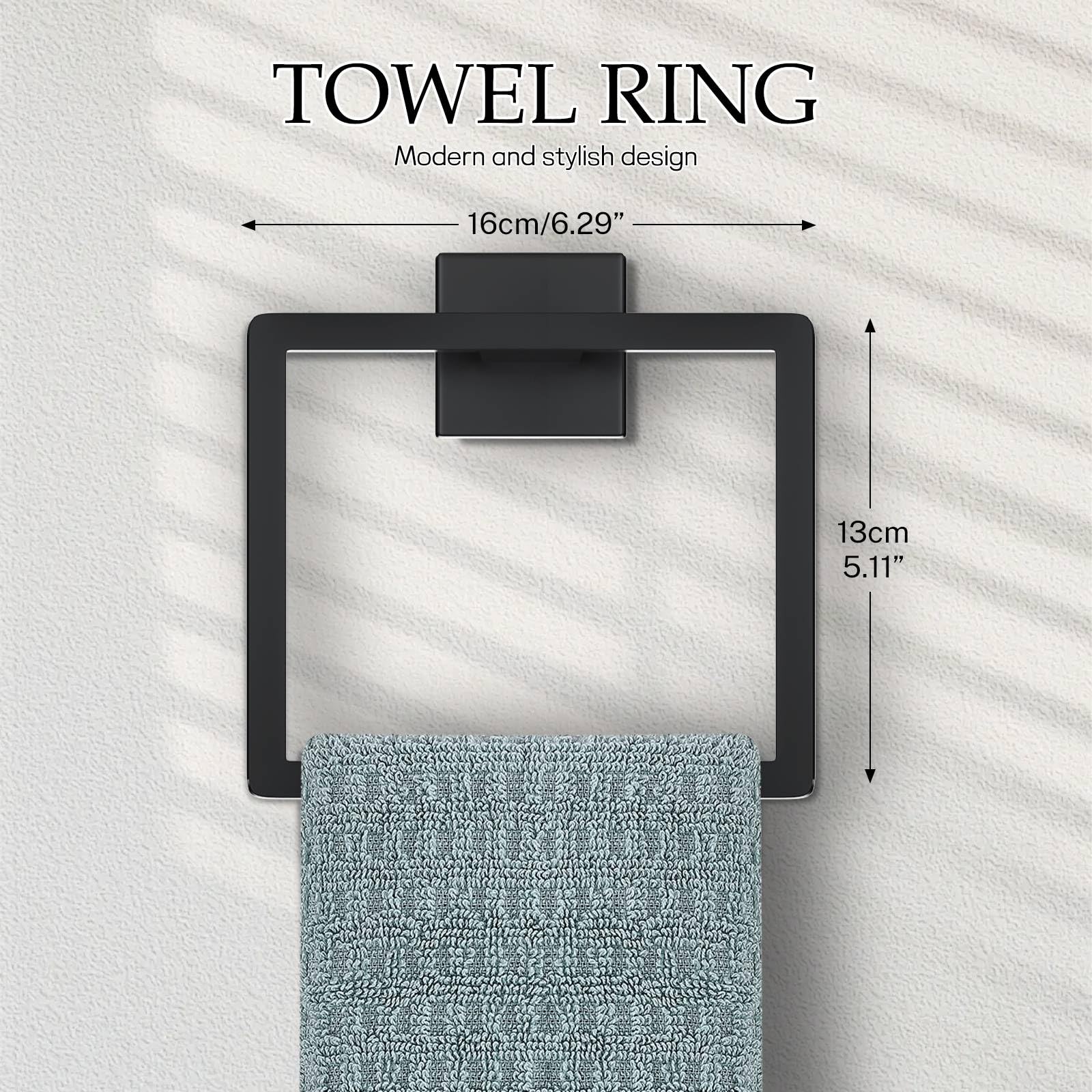 Kiakuoow toilet paper holder keeps essentials within reach