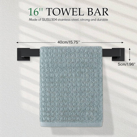 Kiakuoow towel ring provides quick hand drying in sleek finish