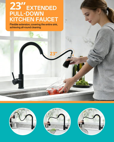 Kicimpro leak-proof design minimizes drips and maintenance.