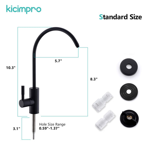 Kicimpro all-metal SUS304 body resists rust for daily use.
