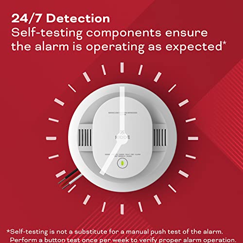 Kidde alarm announces Fire when smoke is detected