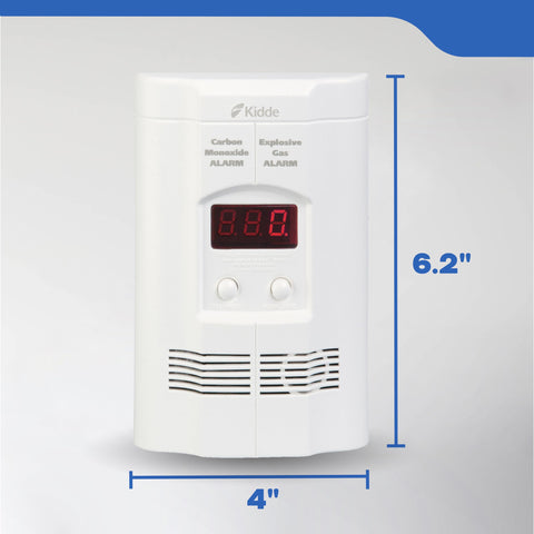Kidde Nighthawk compact design fits on any level of the home