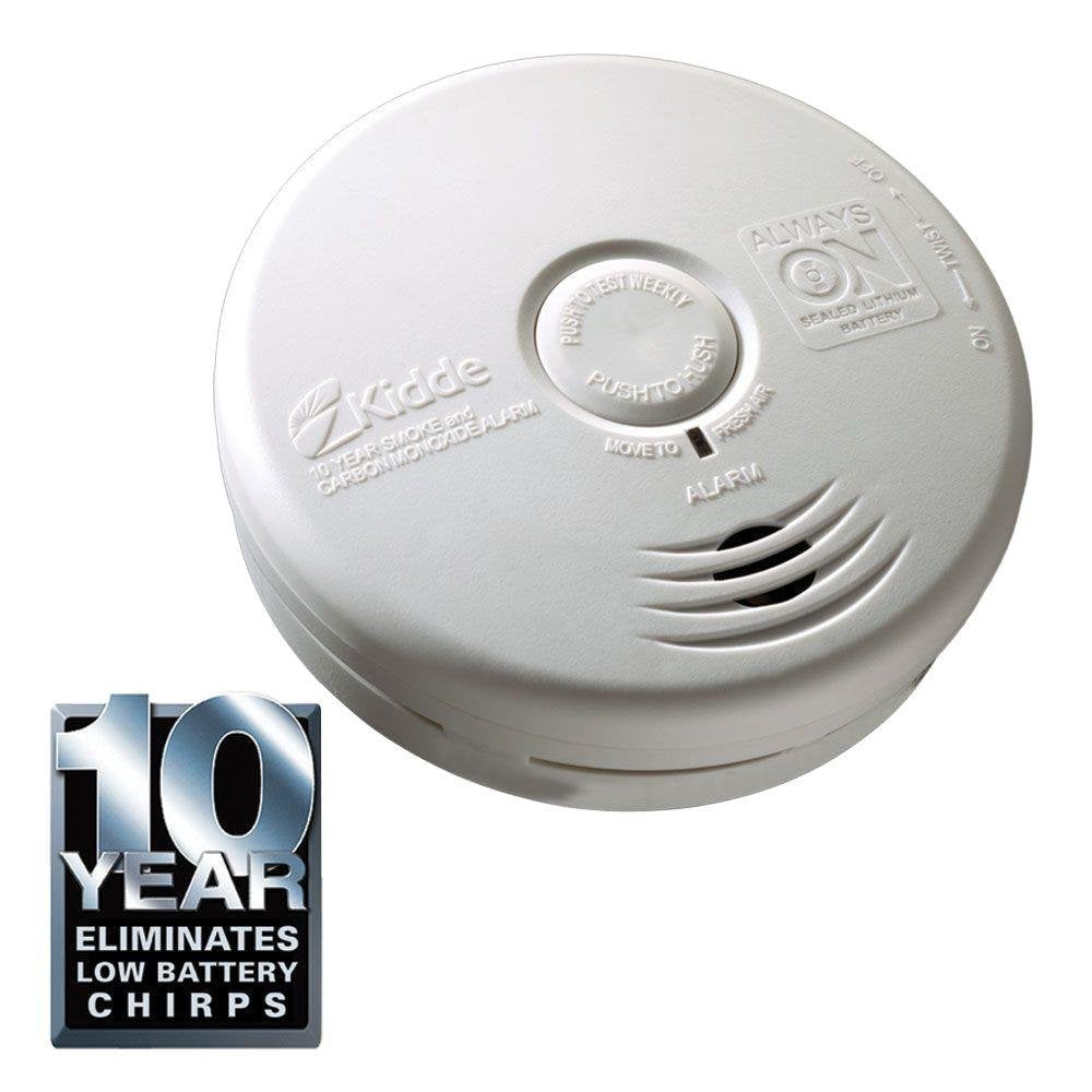 Kidde P3010K-CO back mounting bracket enabling easy wall or ceiling installation.