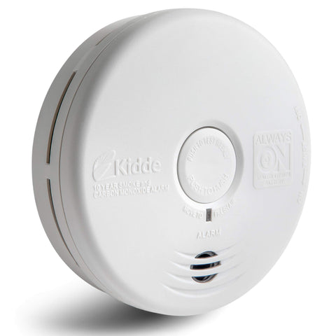 Kidde P3010K-CO front view compact alarm with 10-year battery