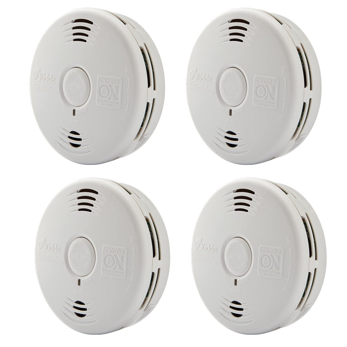 Kidde P3010K 2 in 1 detector protects against smoke and carbon monoxide in one unit