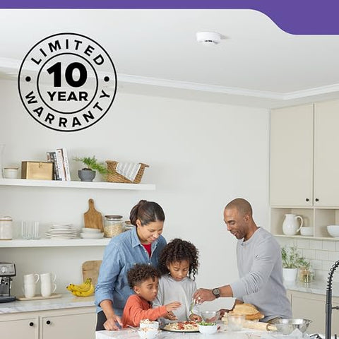 Kidde detector meets UL standards for safety and reliability.