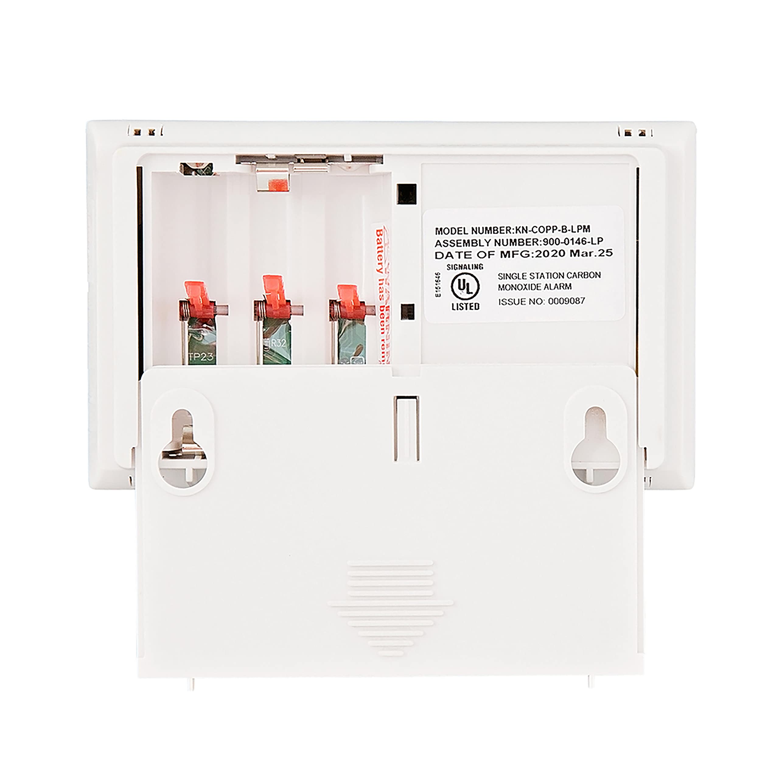 Kidde Test-Hush button for quick checks and silencing chirps.