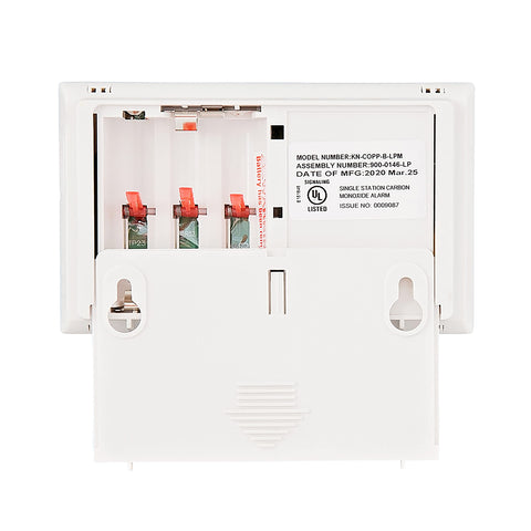 Kidde Test-Hush button for quick checks and silencing chirps.