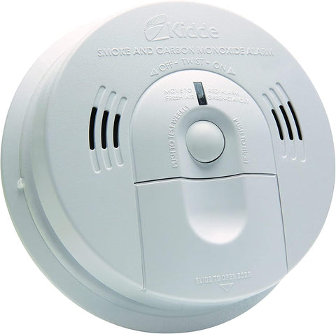 Kidde two-pack home safety detectors ready for installation