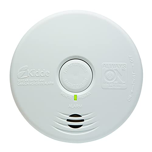 Kidde UL-listed design with a 10-year warranty gives long-term protection.