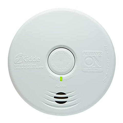 Kidde UL-listed design with a 10-year warranty gives long-term protection.