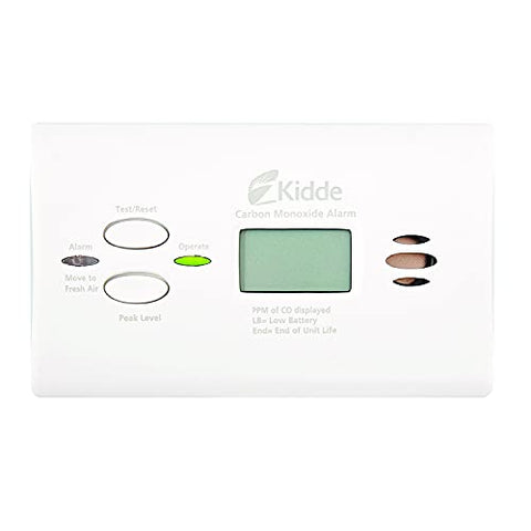 Kidde UL-listed with a long warranty on the alarm component.