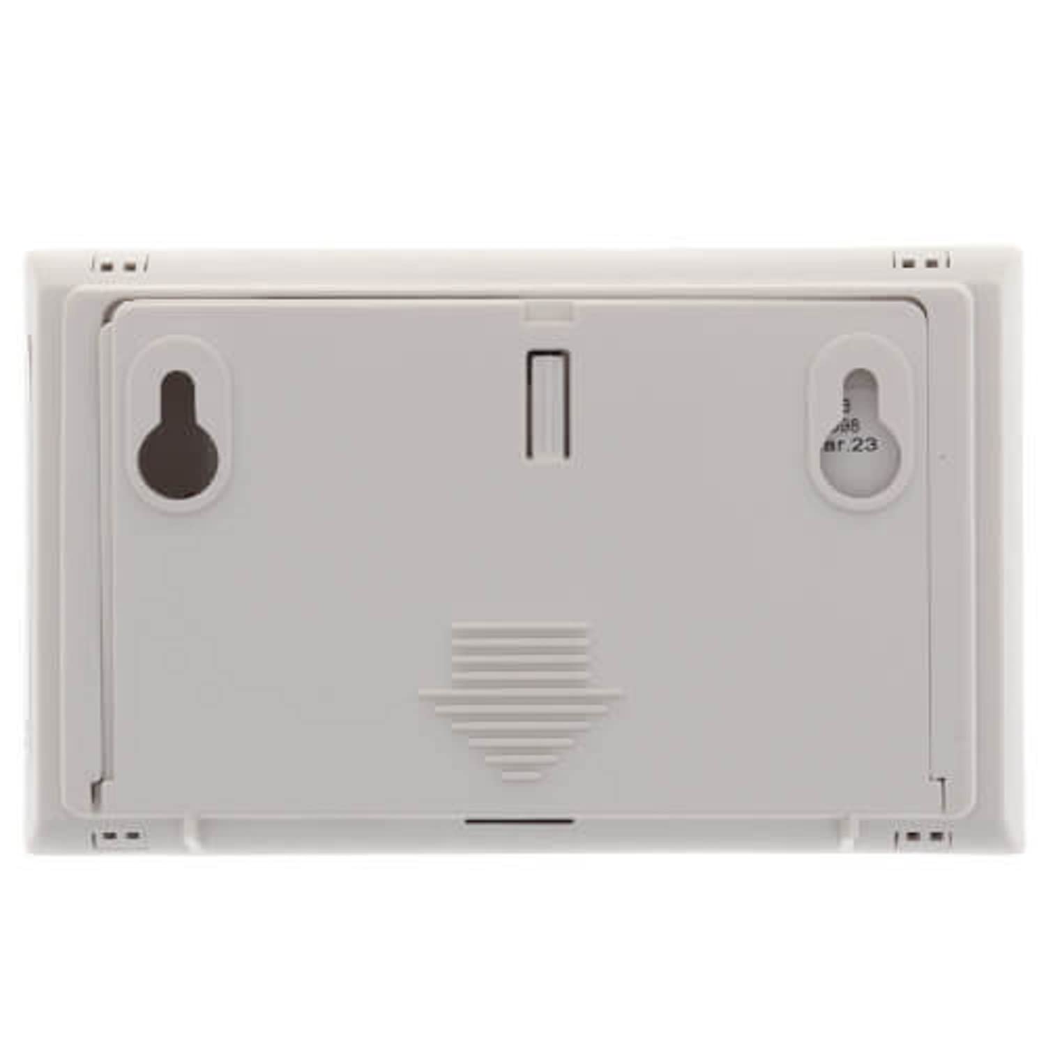 Kidde detector supports wall mount or tabletop placement for flexible setup.
