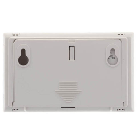 Kidde detector supports wall mount or tabletop placement for flexible setup.