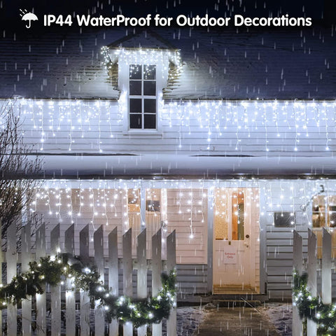 KiflyTooin easy-install Christmas lights with end-to-end connectivity.