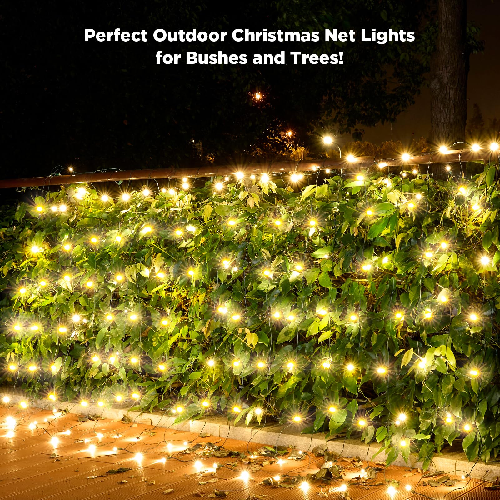 KiflyTooin warm white glow enhances outdoor living spaces.