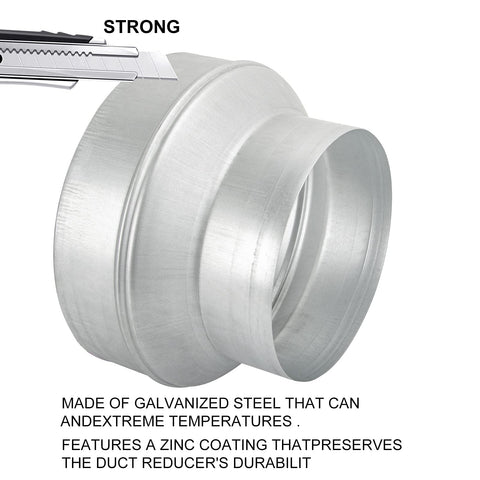 Kikerike round ducting adapter enables easy round duct connections