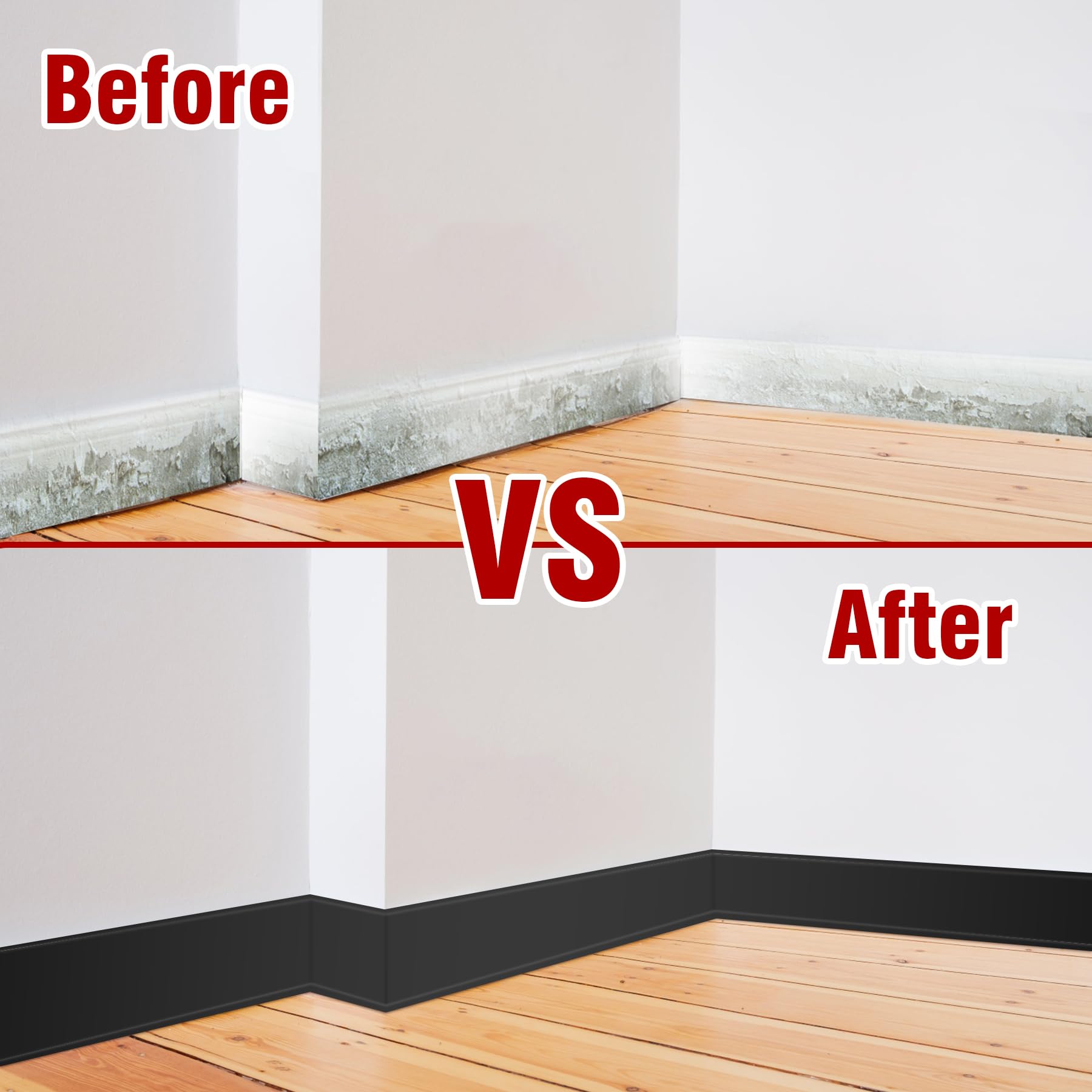 Kikerike toe-design edge provides cleaner, dust-free corners.