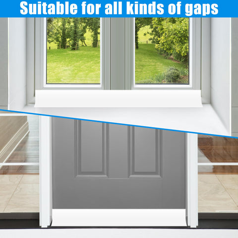 Kikerike versatile weather strip for doors, windows, thresholds.