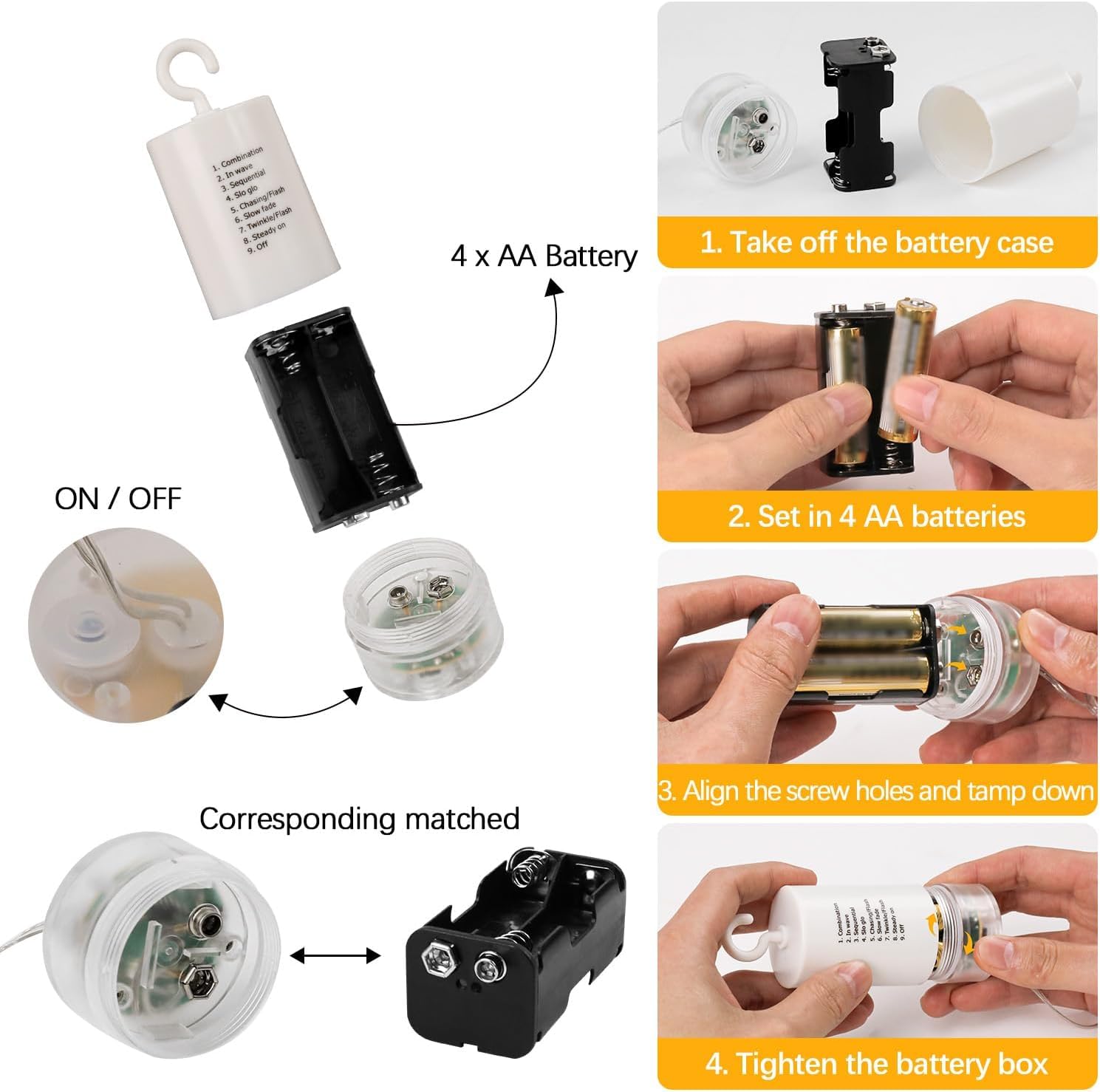 KIKILIVE indoor outdoor lights brighten rooms and patios