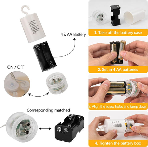 KIKILIVE indoor outdoor lights brighten rooms and patios