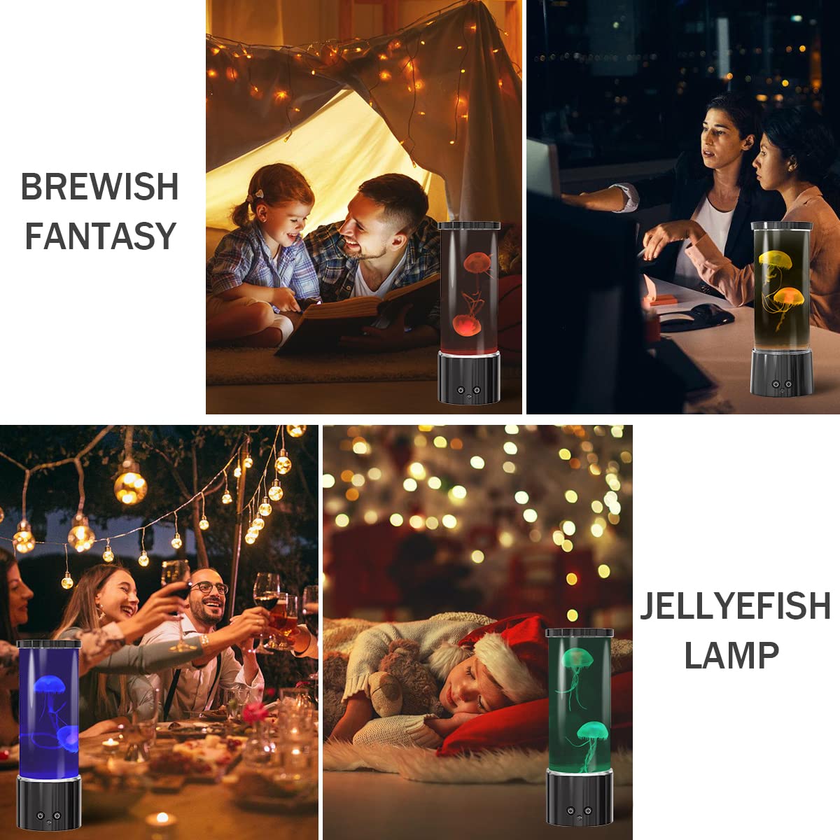 KIKILIVE jellyfish lamp home decor for modern spaces.