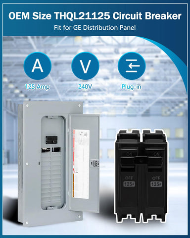 KILILOGE THQL21125 side view; compact plug-in design for quick installation.