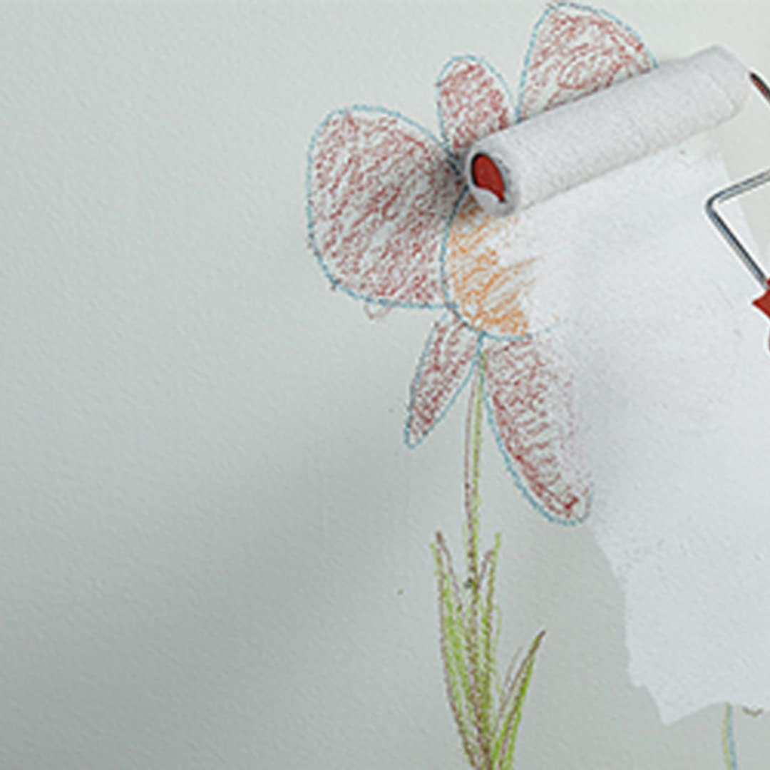 KILZ Original Low Odor Primer brush application on interior wall prep