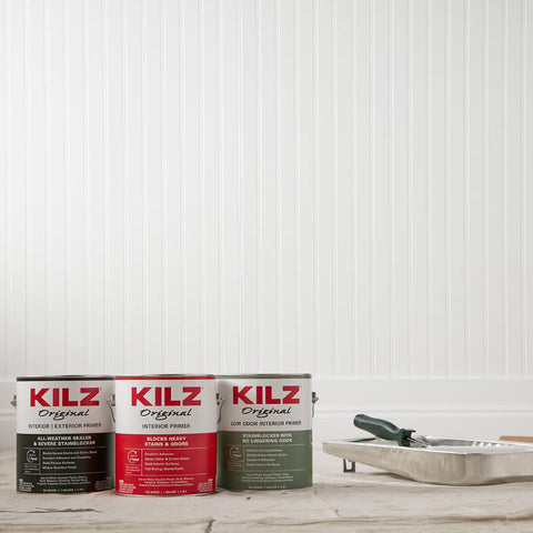 KILZ Original Low Odor Primer quick dry time on interior surface