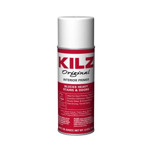 Kilz Original white oil-based primer can for all surfaces, ready for paint