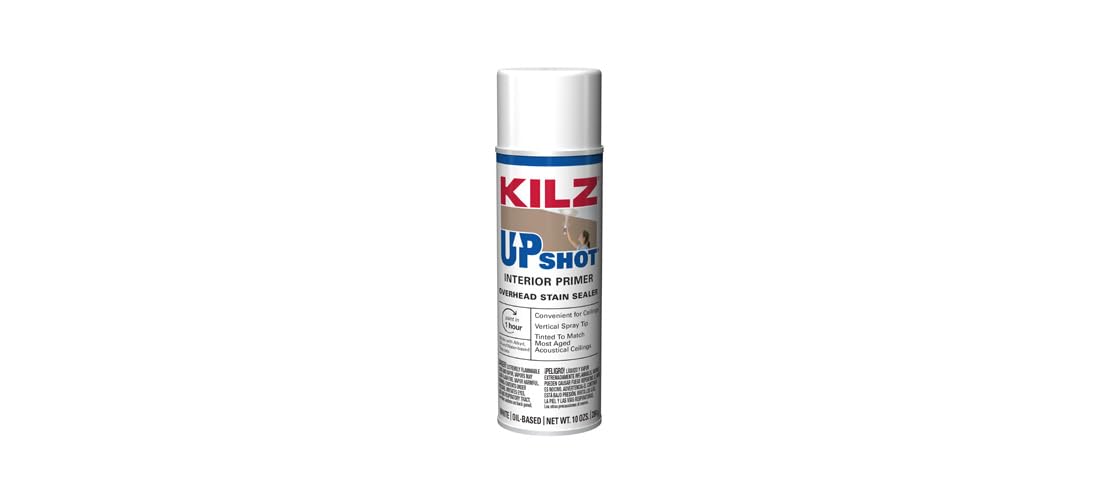 KILZ Up Shot Sealer 10 oz on porous surface demonstrates effective sealing