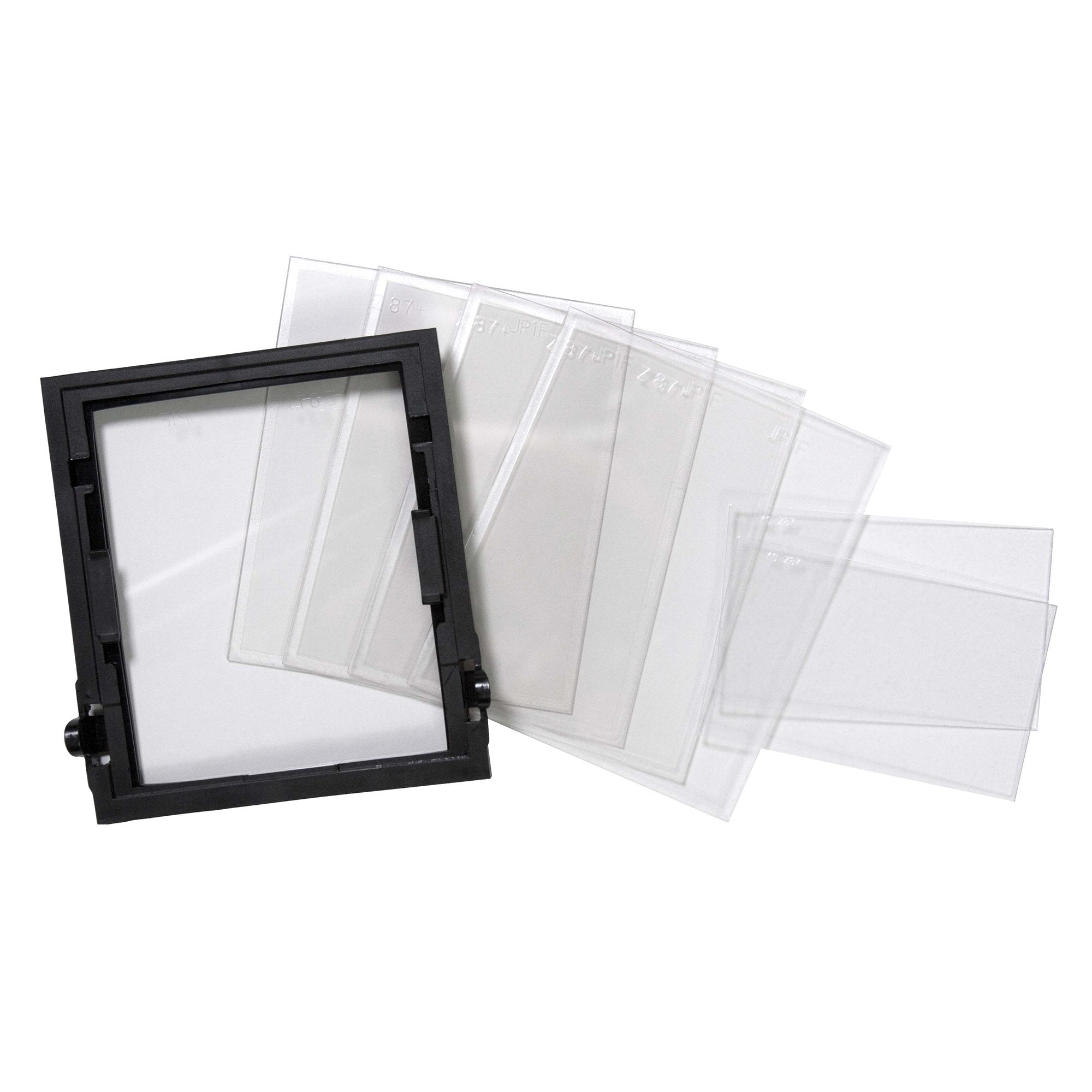 Kimberly-Clark Professional Jackson Safety Insight Clear Plate front view protects welding lenses