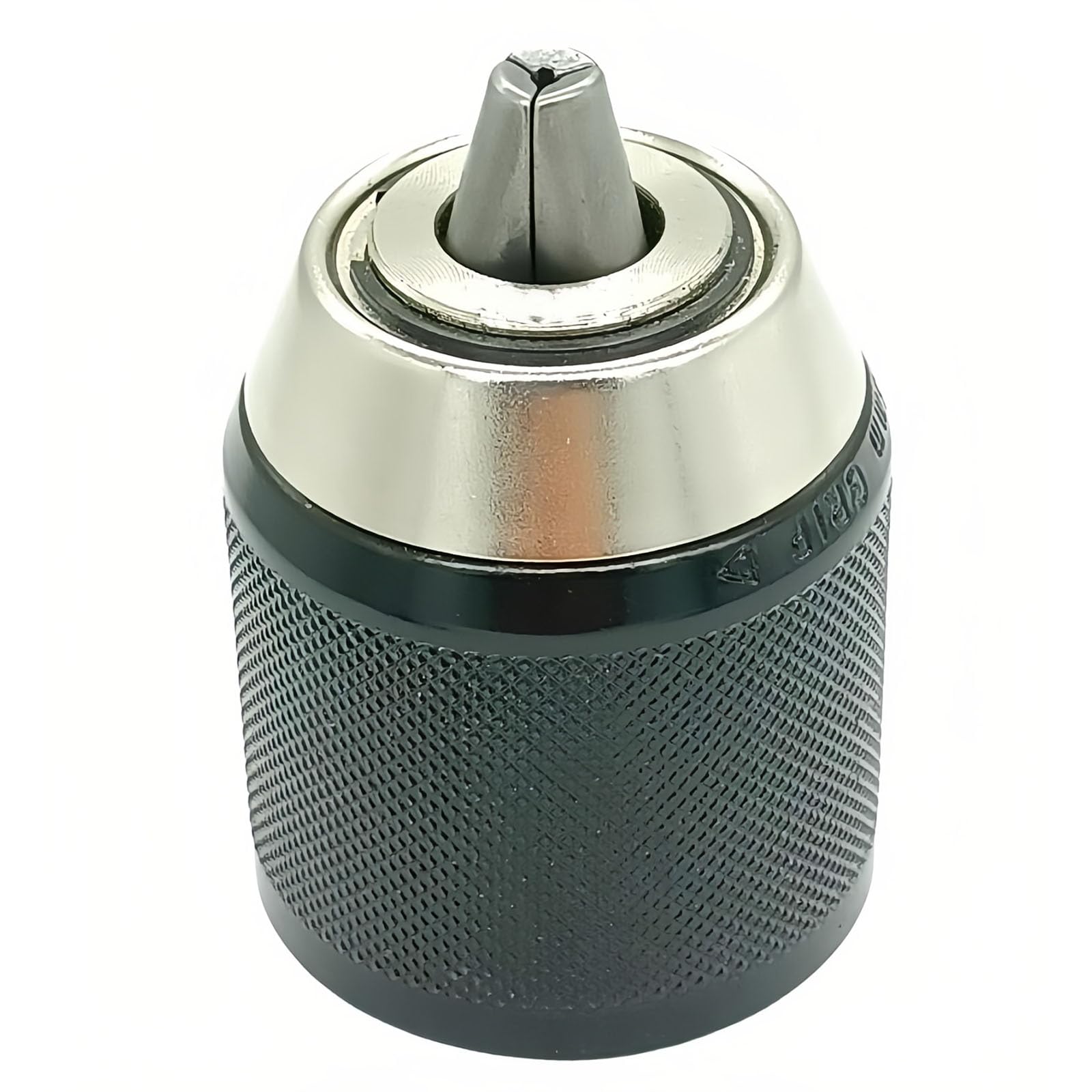 KIMGU Milwaukee 2704-20 replacement chuck showing secure fit for reliable drilling