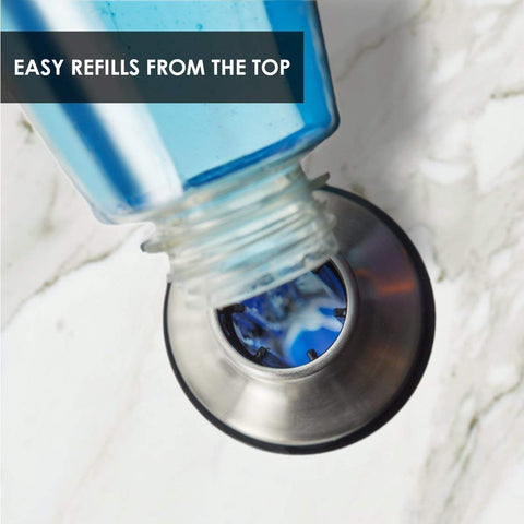 Dispensing action from Kimi Cuisine dispenser illustrating smooth flow