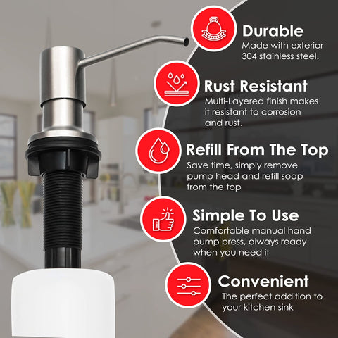 Two-year replacement warranty and responsive support for Kimi Cuisine dispenser