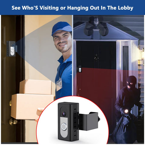 KIMILAR door-thickness range fits most inward or outward doors