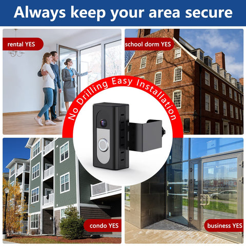 KIMILAR mount's durable finish resists weather and daily use